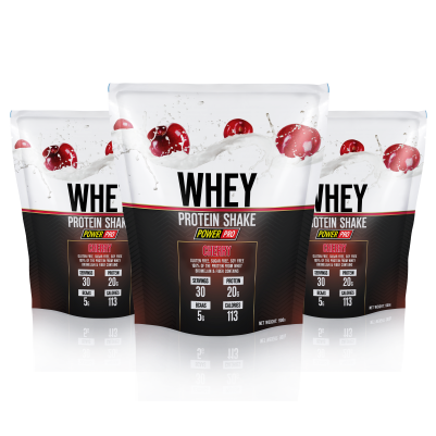 Whey protein shake «Milk cherry», 900 г.