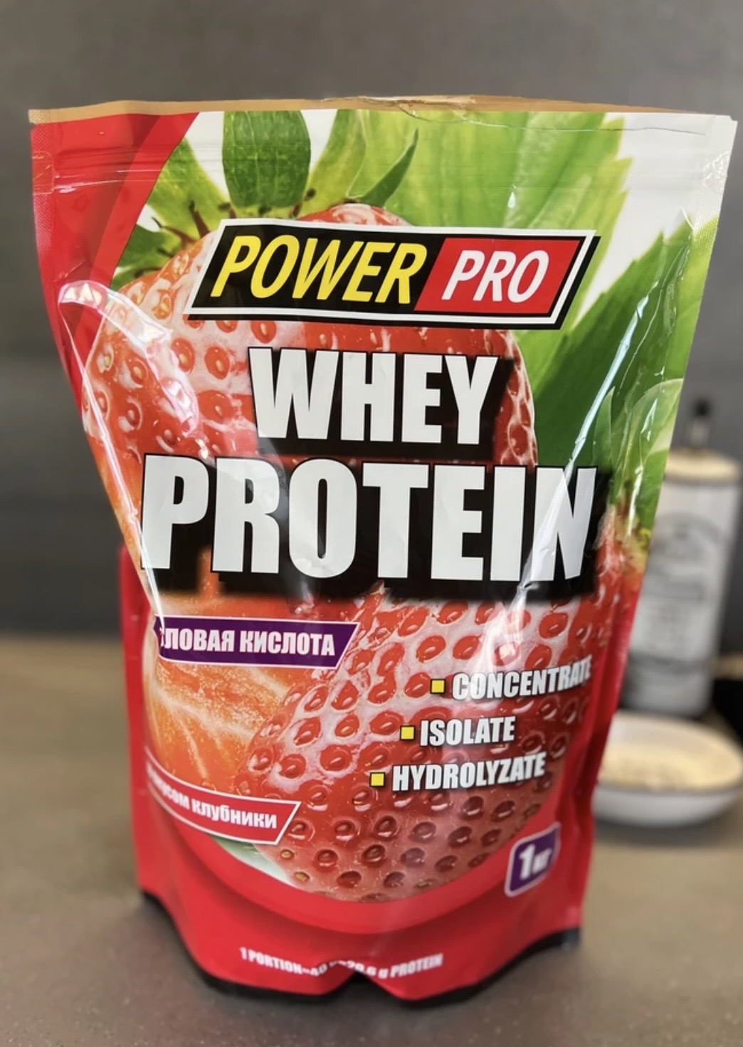 Протеин сывороточный для набора массы Whey Protein, 1000г.
